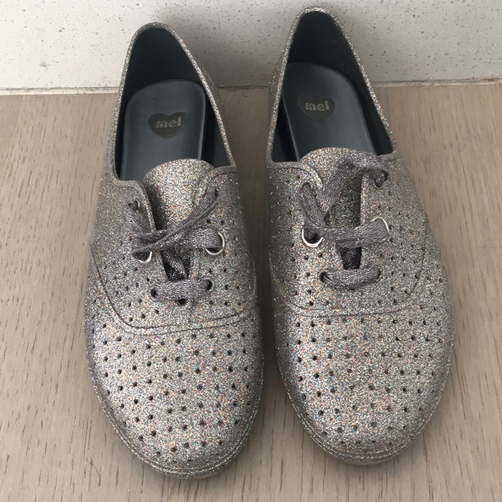 Mel jelly glitter sneakers 🥰